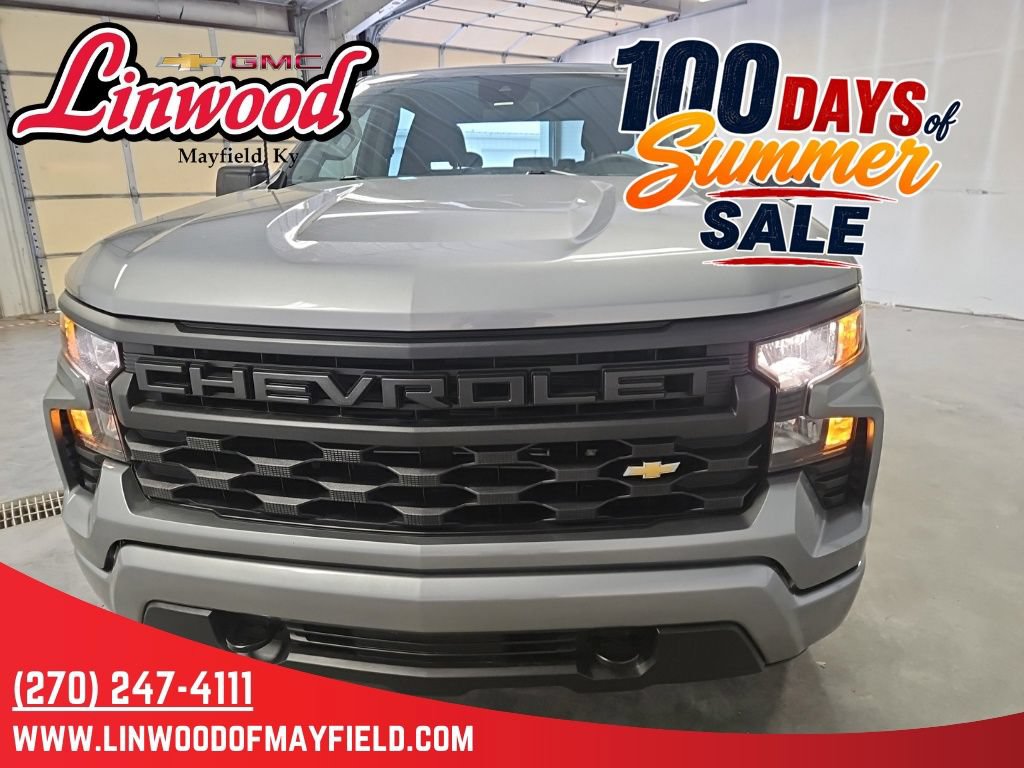 Used 2024 Chevrolet Silverado 1500 Custom AWD/4WD image 3