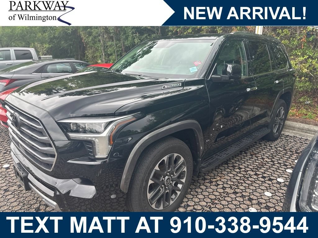 Used 2024 Toyota Sequoia Limited w/ Tow Technology Package AWD/4WD video 1