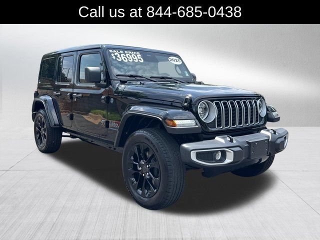 Certified 2025 Jeep Wrangler Unlimited Sahara w/ Safety Group AWD/4WD image 3