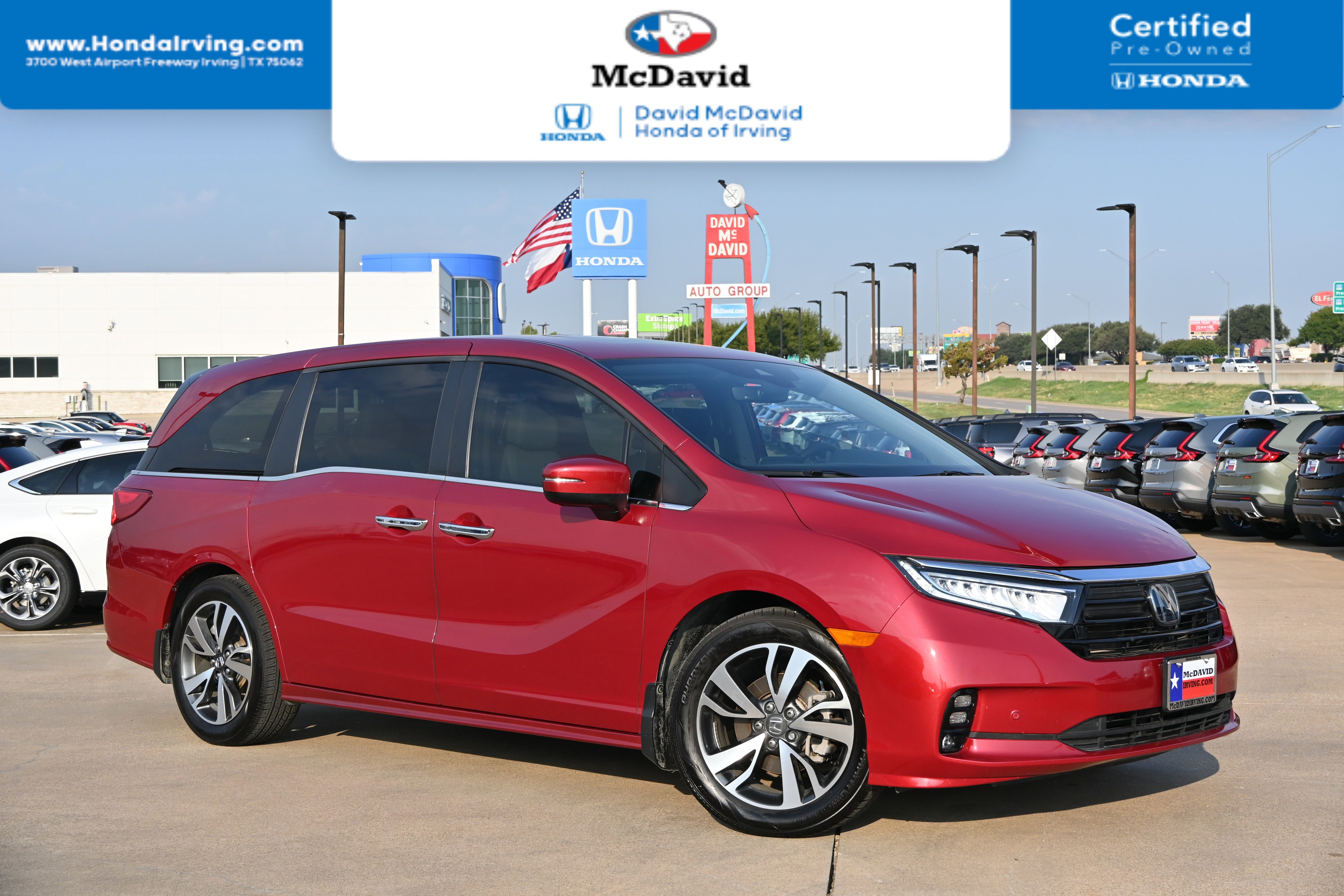 Certified 2022 Honda Odyssey Touring