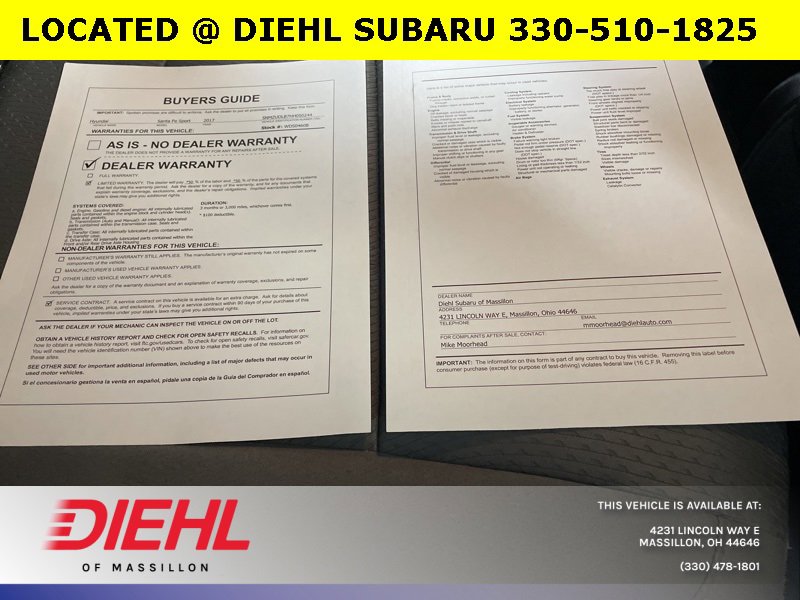 Used 2017 Hyundai Santa Fe Sport w/ 2.4L Value Package 06 image 28