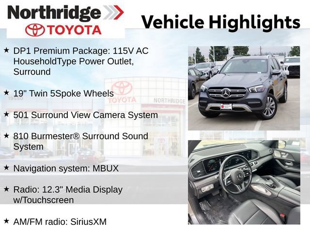 Used 2022 Mercedes-Benz GLE 350 4MATIC w/ Premium Package image 2