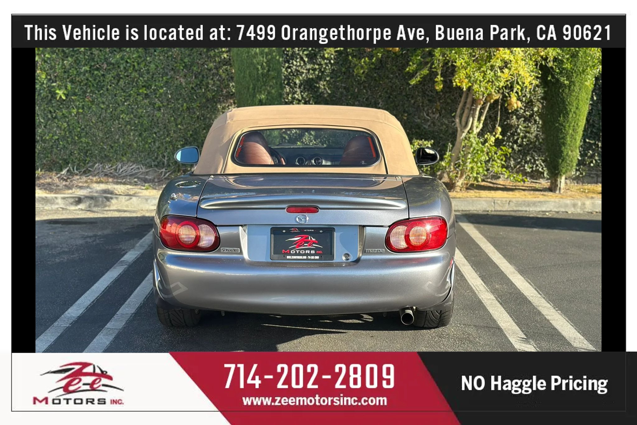 Used 2002 MAZDA MX-5 Miata SE RWD image 8