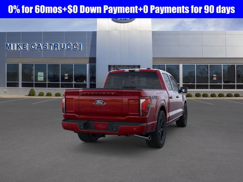 New 2025 Ford F150 Platinum w/ Equipment Group 702A High image 9