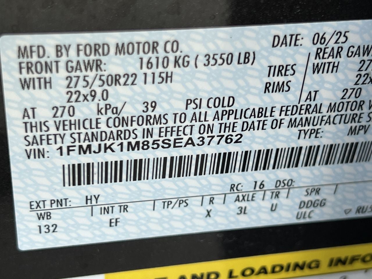 Used 2025 Ford Expedition Max Platinum w/ Driver's Package AWD/4WD image 30
