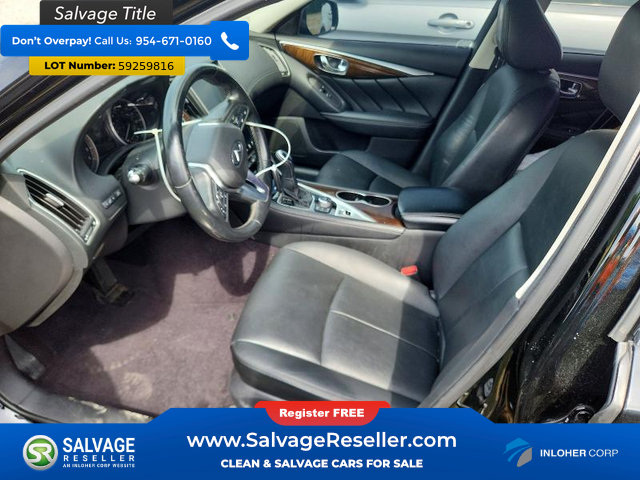 Used 2018 INFINITI Q50 Luxe w/ Essential Package (3.0T Luxe) RWD image 9
