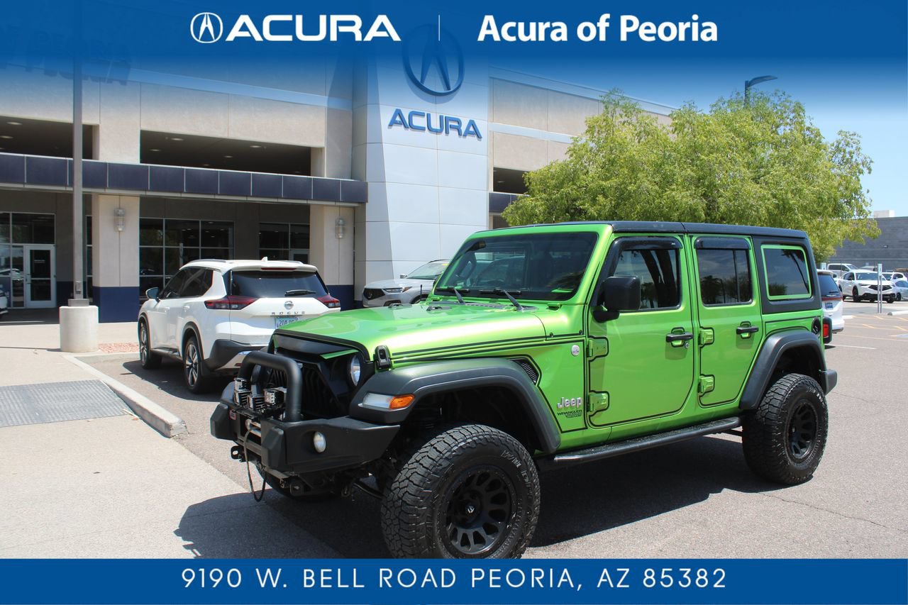 Used 2018 Jeep Wrangler Unlimited Sport S