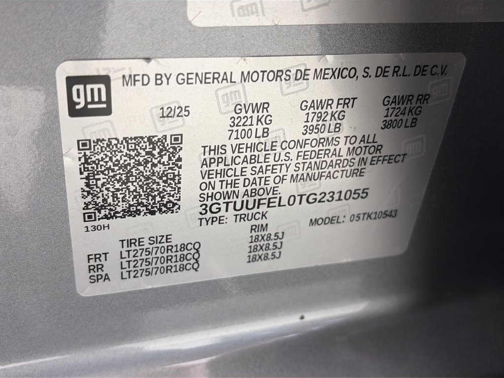 Used 2026 GMC Sierra 1500 AT4X AWD/4WD image 9