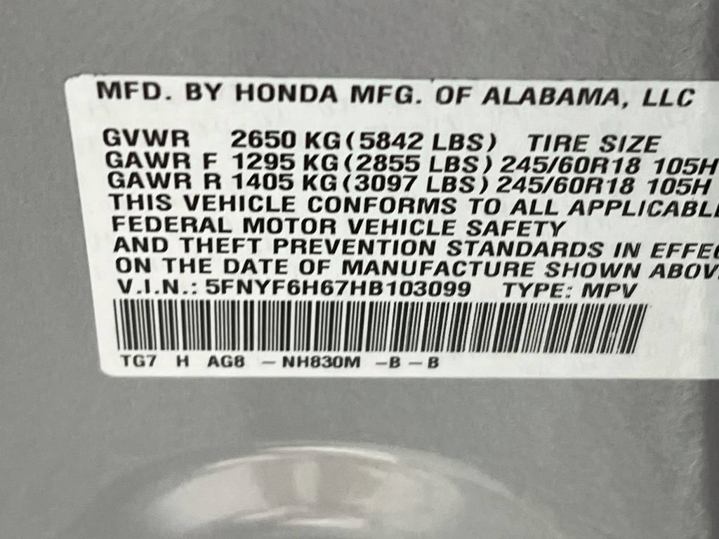 Used 2017 Honda Pilot EX-L image 33