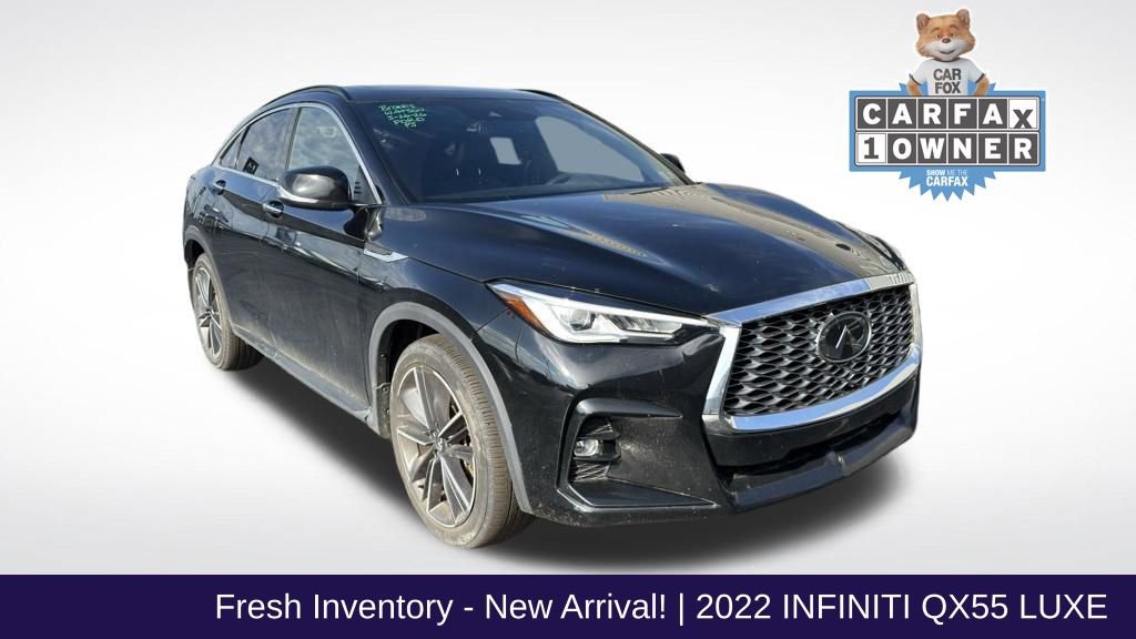 Used 2022 INFINITI QX55 Luxe w/ Cargo Package