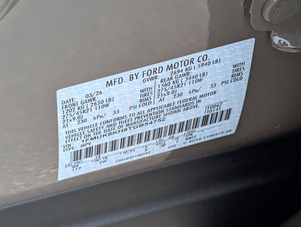 New 2026 Ford Explorer ST-Line image 56