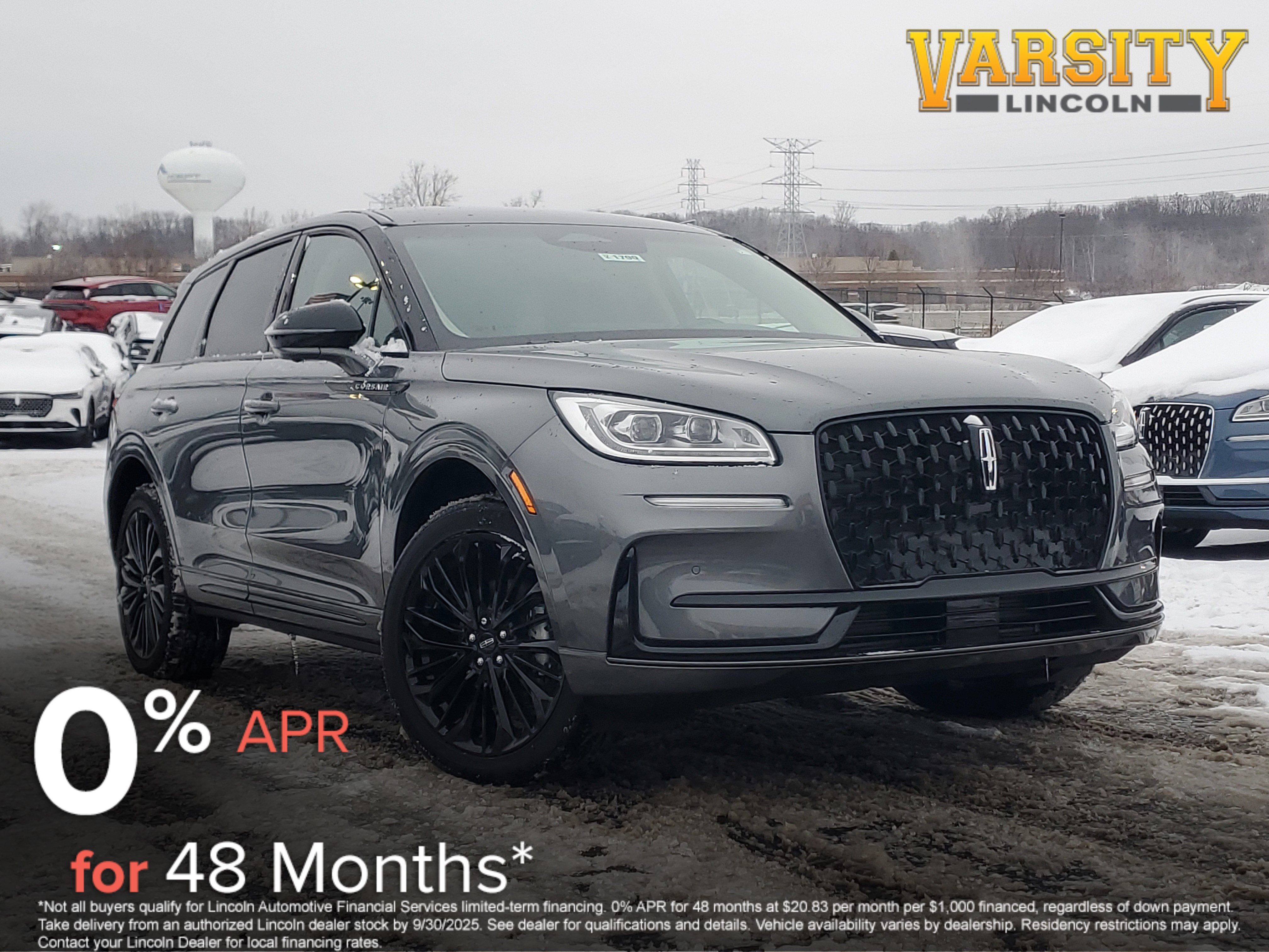 New 2025 Lincoln Corsair Reserve w/ Jet Appearance Package