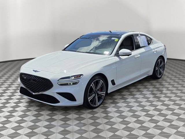Used 2025 Genesis G70 3.3T Advanced w/ Sport Prestige Package RWD image 3