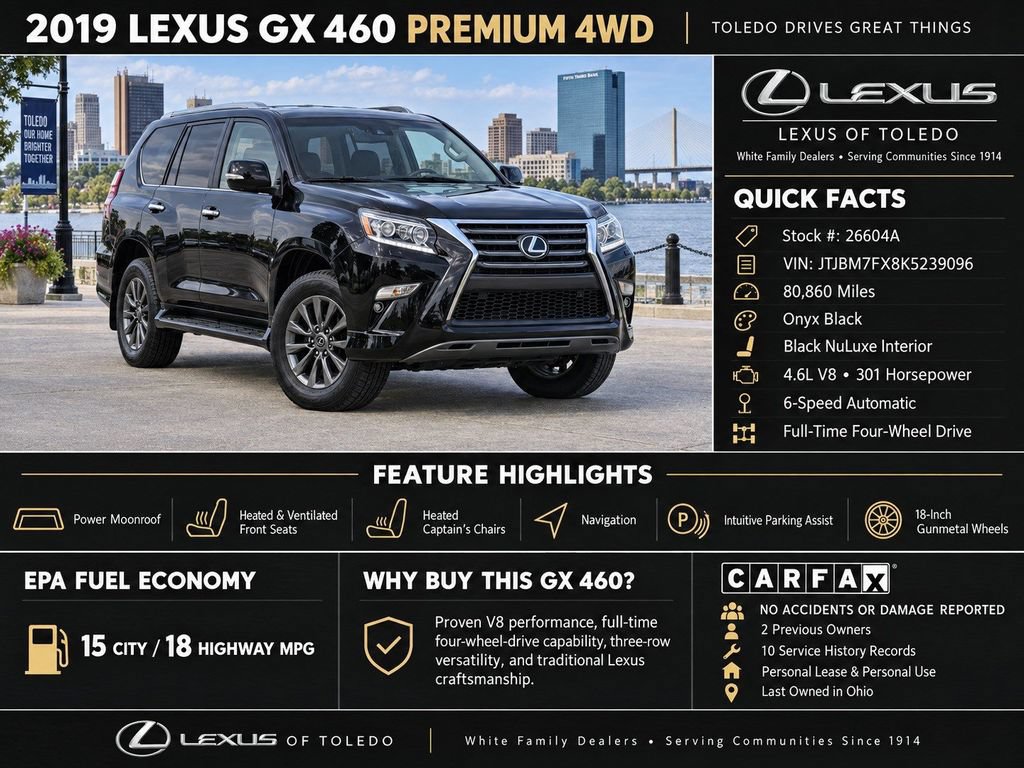 Used 2019 Lexus GX 460 Premium