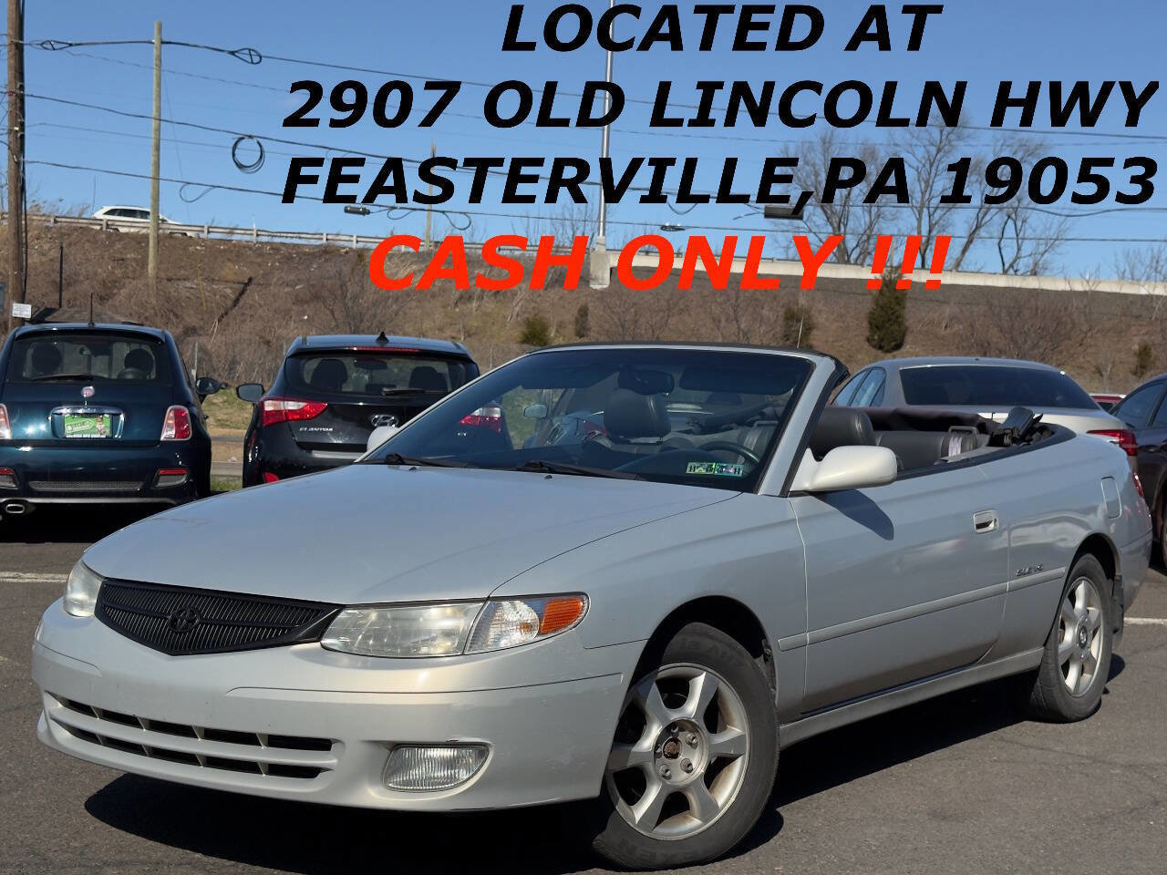 Used 2001 Toyota Solara SLE