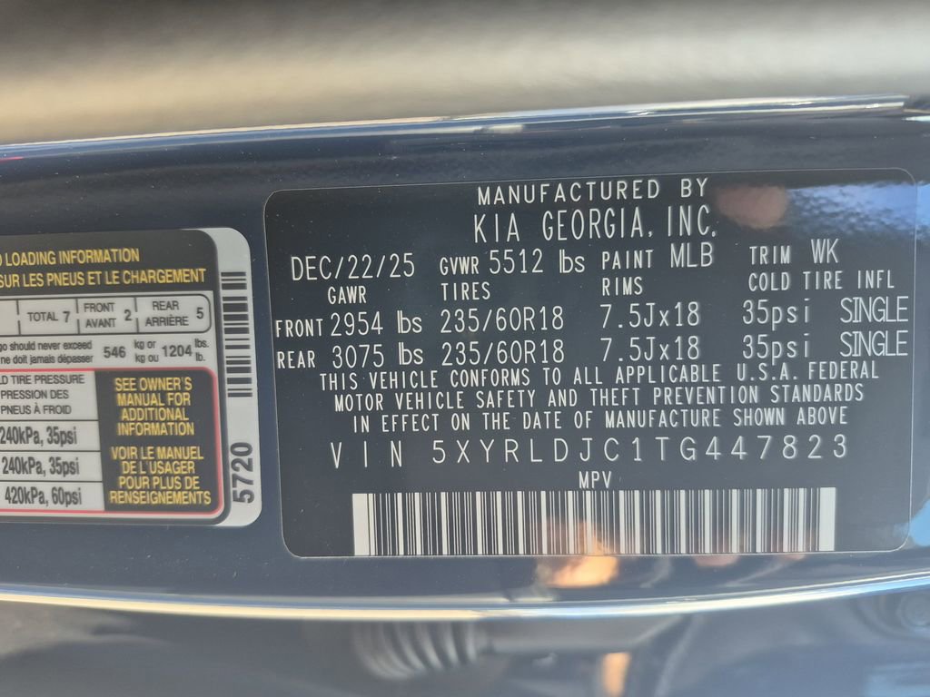 New 2026 Kia Sorento S AWD/4WD image 28