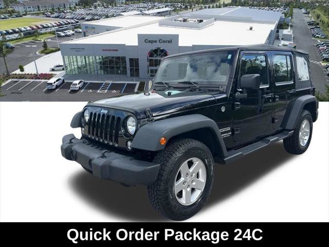 Certified 2016 Jeep Wrangler Unlimited Sport w/ Connectivity Group AWD/4WD image 3