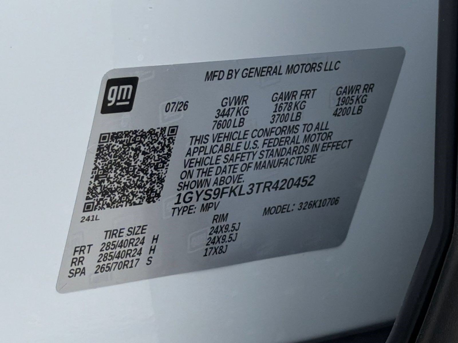 New 2026 Cadillac Escalade Sport w/ Touring Package AWD/4WD image 24