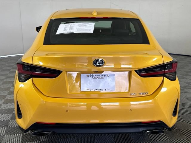 Certified 2022 Lexus RC 350 F Sport RWD image 8