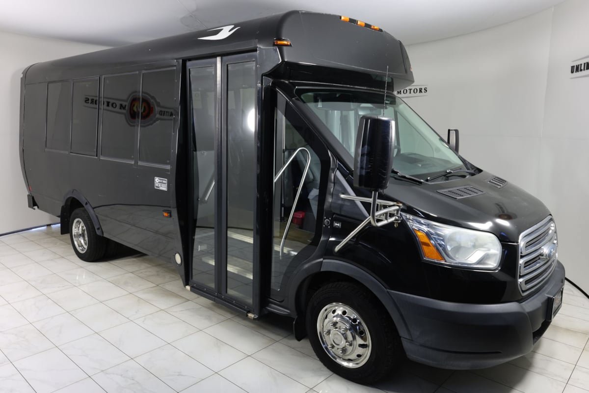 Used 2015 Ford Transit 350 156 DRW w/ Shuttle Bus Prep Package RWD image 35