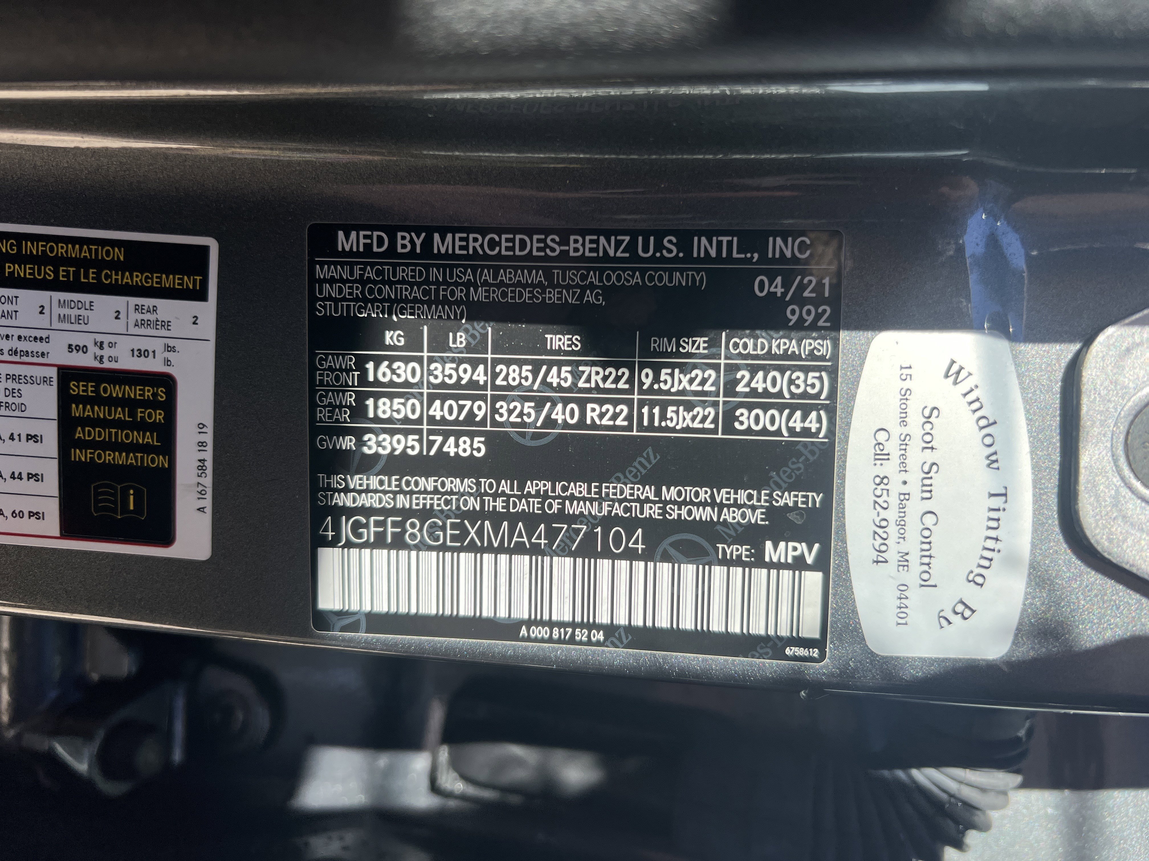 Certified 2021 Mercedes-Benz GLS 580 4MATIC image 37