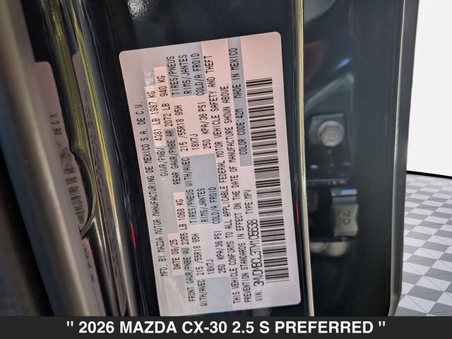 Certified 2026 MAZDA CX-30 AWD 2.5 S image 41