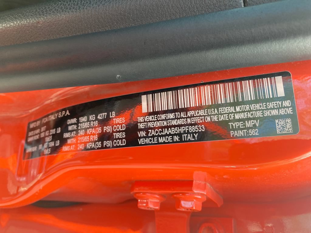 Used 2017 Jeep Renegade Sport w/ Power & Air Group FWD image 34
