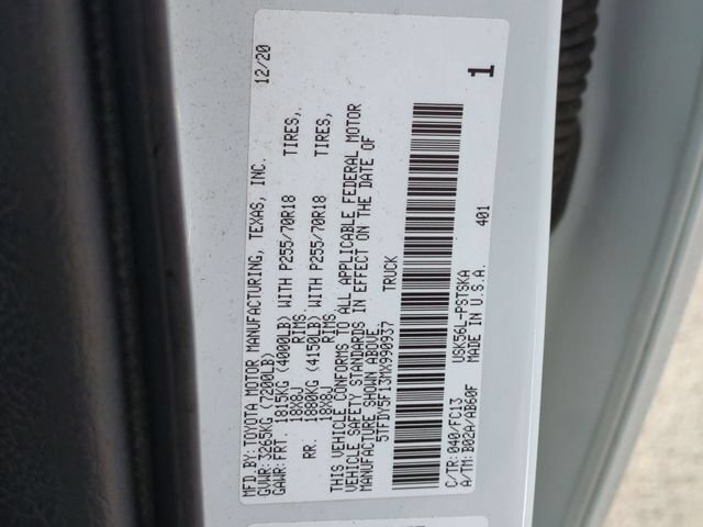 Used 2021 Toyota Tundra SR5 w/ SR5 Upgrade Package AWD/4WD image 39
