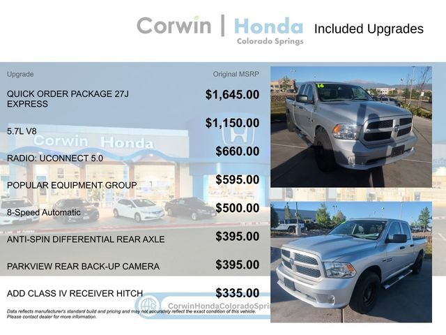 Used 2016 RAM 1500 Express AWD/4WD image 4