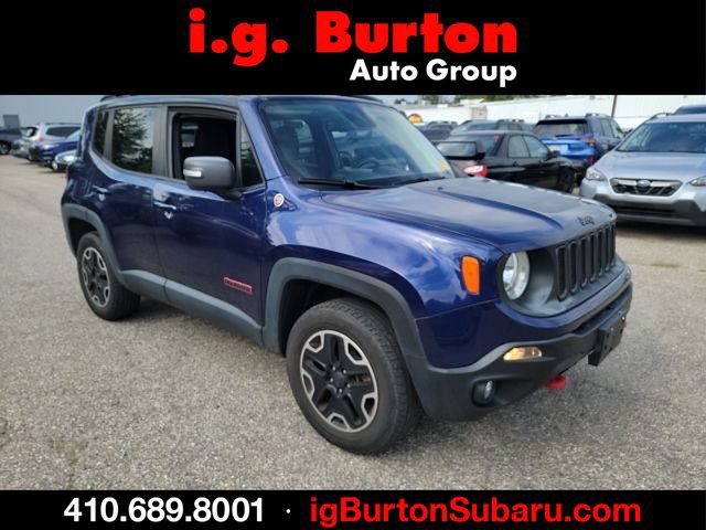 Used 2016 Jeep Renegade Trailhawk w/ Premium Trailhawk Package AWD/4WD video 1