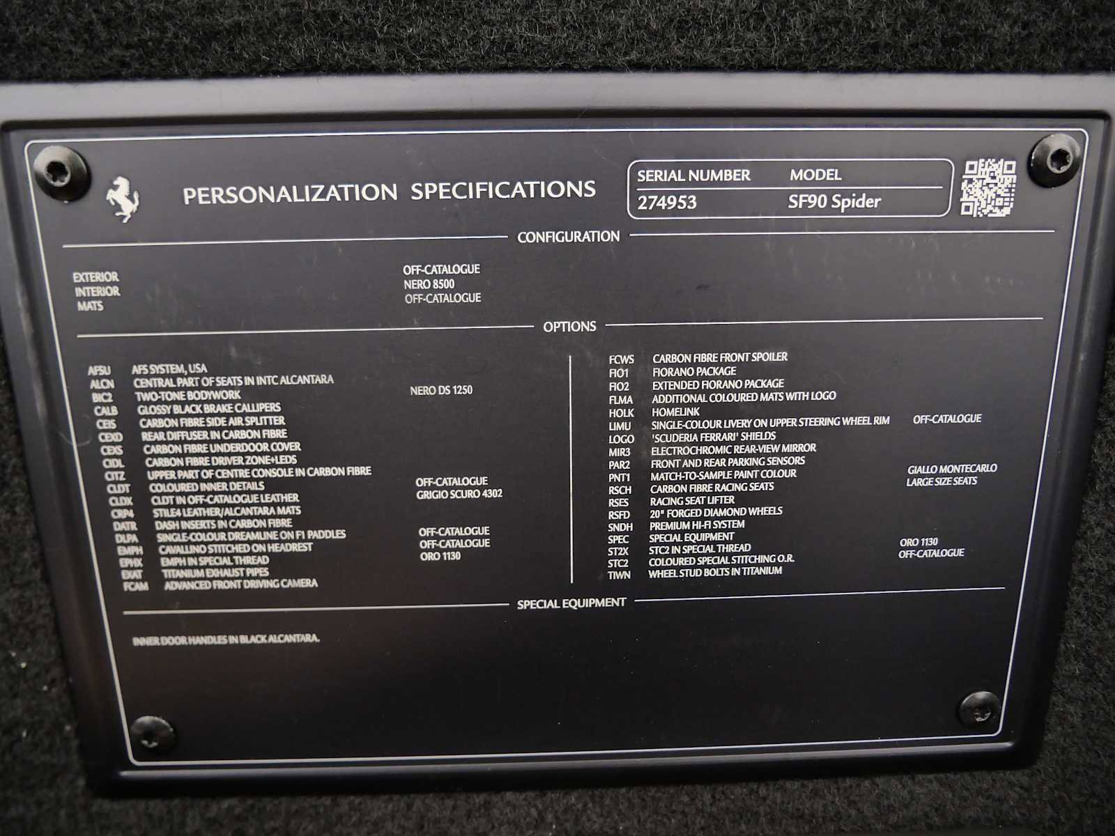 Certified 2022 Ferrari SF90 Spider image 30