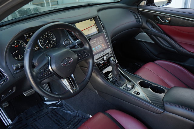 Used 2022 INFINITI Q60 Red Sport 400 w/ Cargo Package RWD image 27
