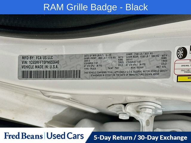 Used 2023 RAM 1500 Big Horn AWD/4WD image 39