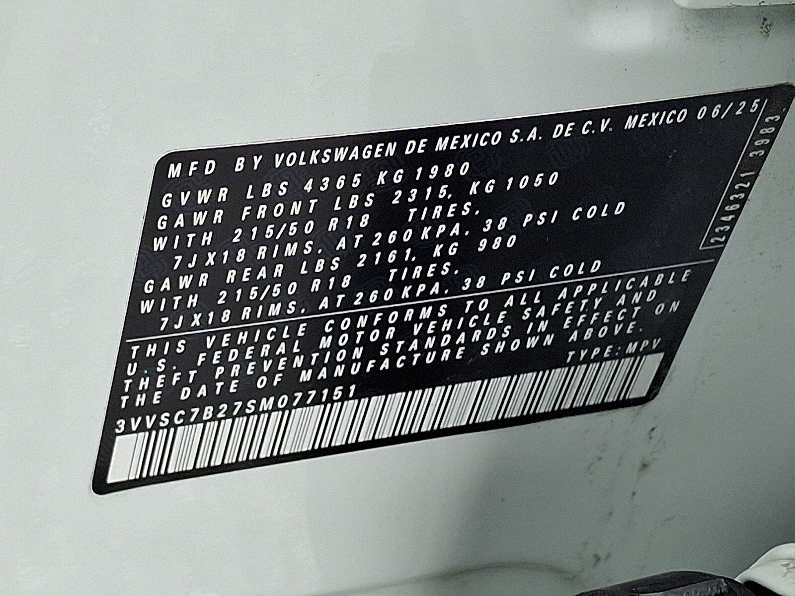 Used 2025 Volkswagen Taos SE FWD image 26