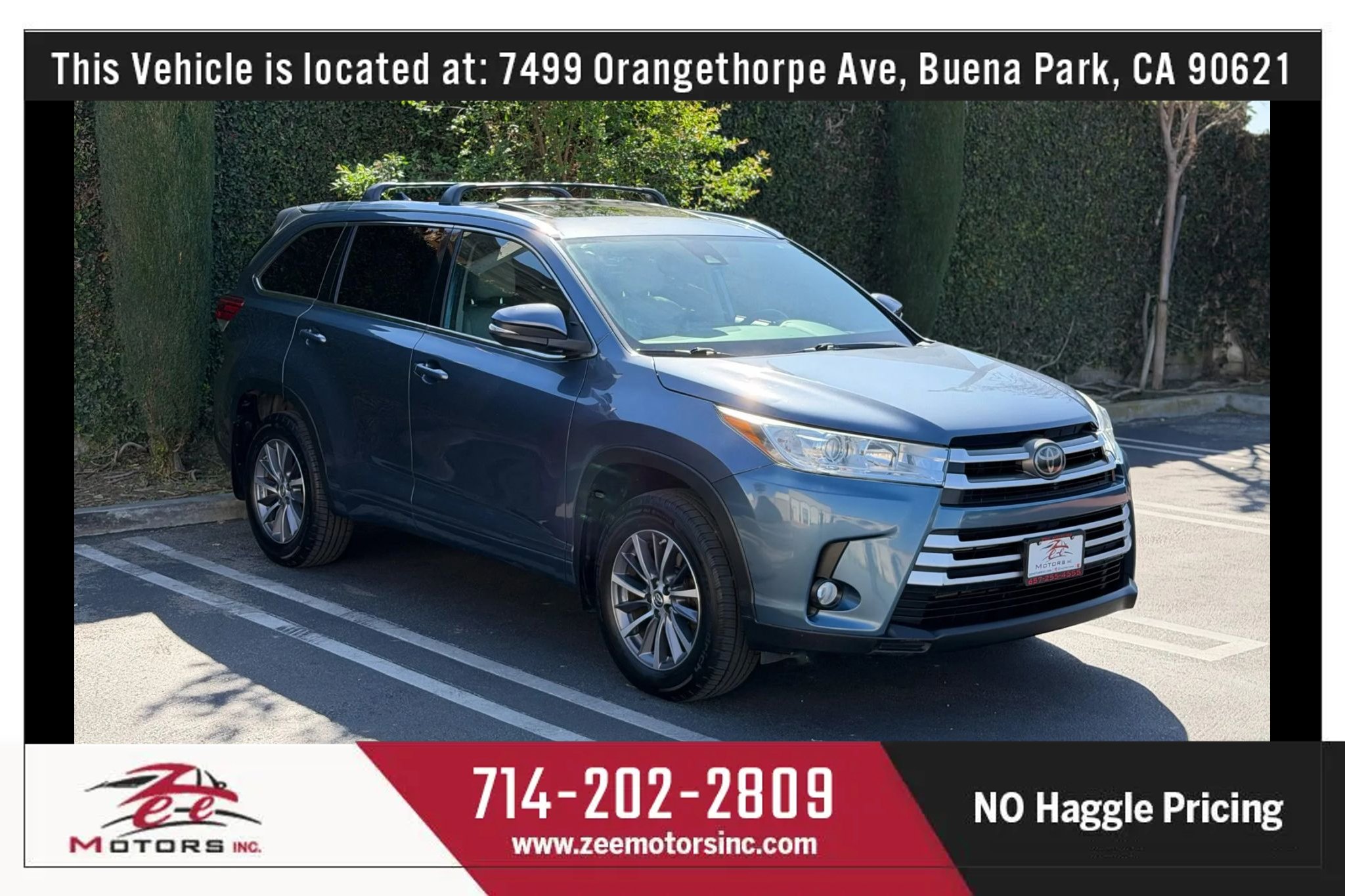 Used 2018 Toyota Highlander XLE w/ Carpet Mat Package (TMS) image 4