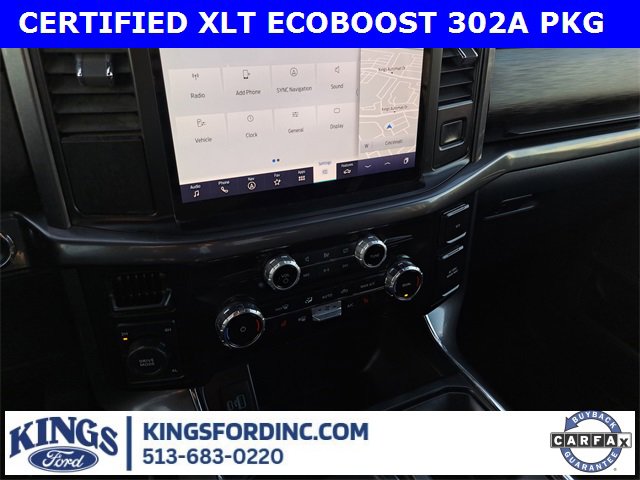 Certified 2023 Ford F150 XLT w/ Equipment Group 302A High image 13