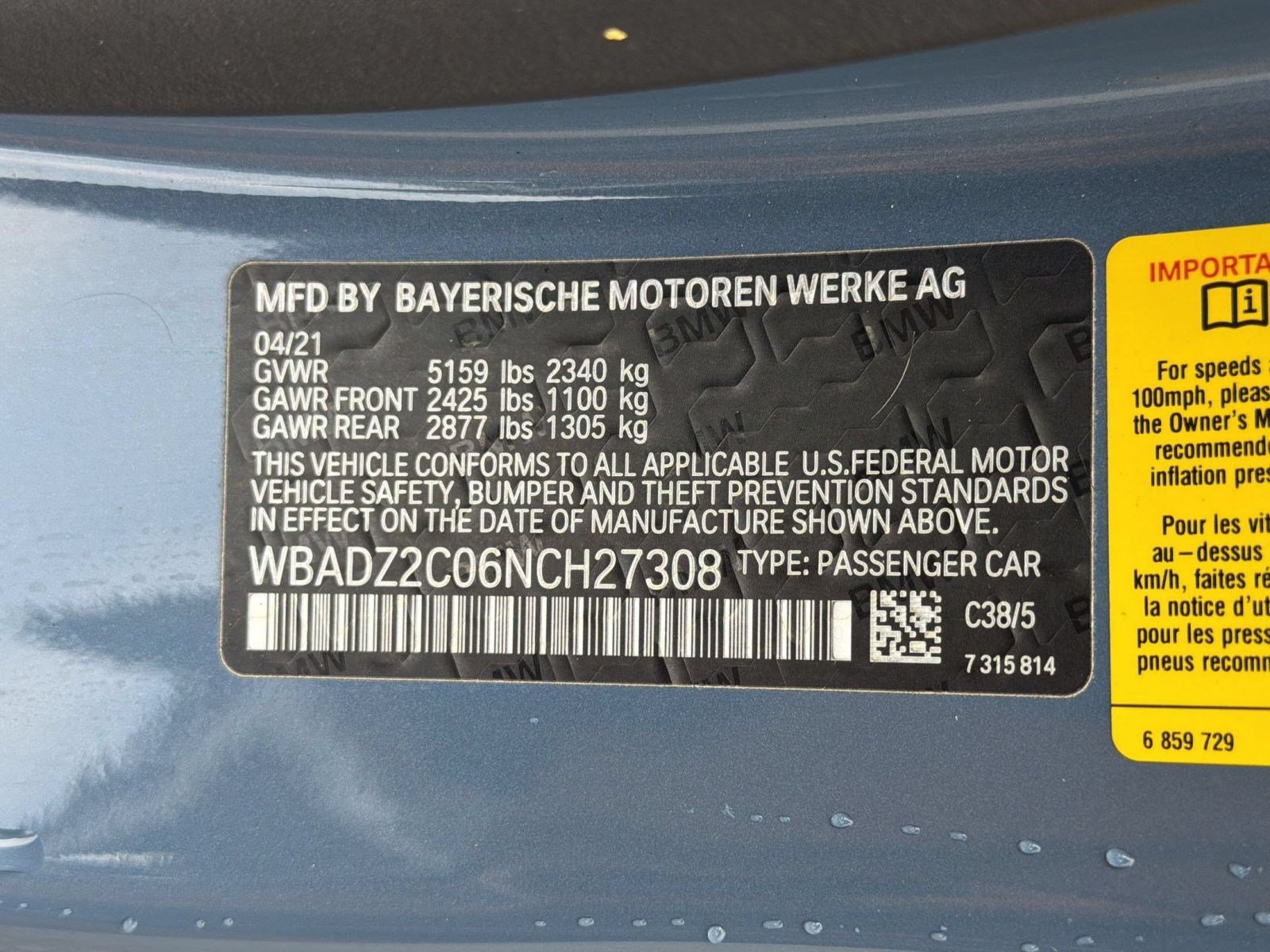 Used 2022 BMW 840i Convertible w/ Comfort Seating Package RWD image 25