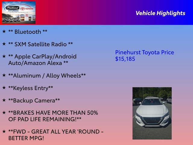 Used 2022 Nissan Sentra SV FWD image 16