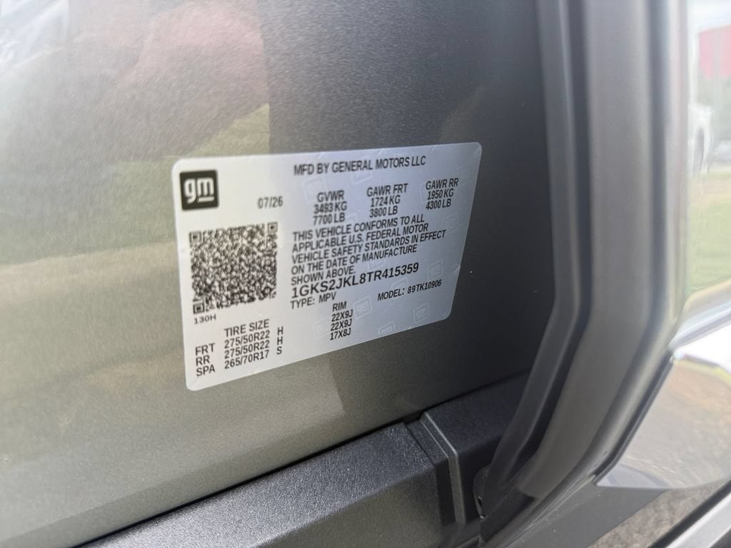 New 2026 GMC Yukon XL Denali w/ Sun & Power Step Package AWD/4WD image 26