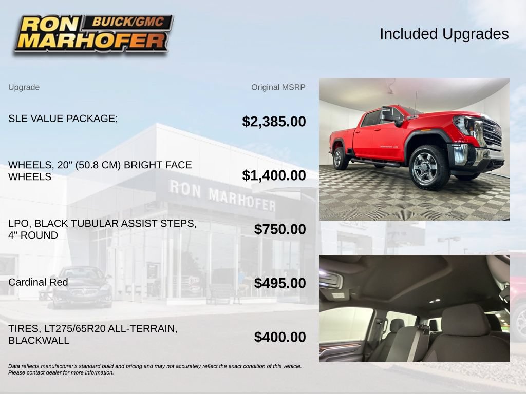 Used 2026 GMC Sierra 2500 SLE w/ SLE Value Package; AWD/4WD image 6