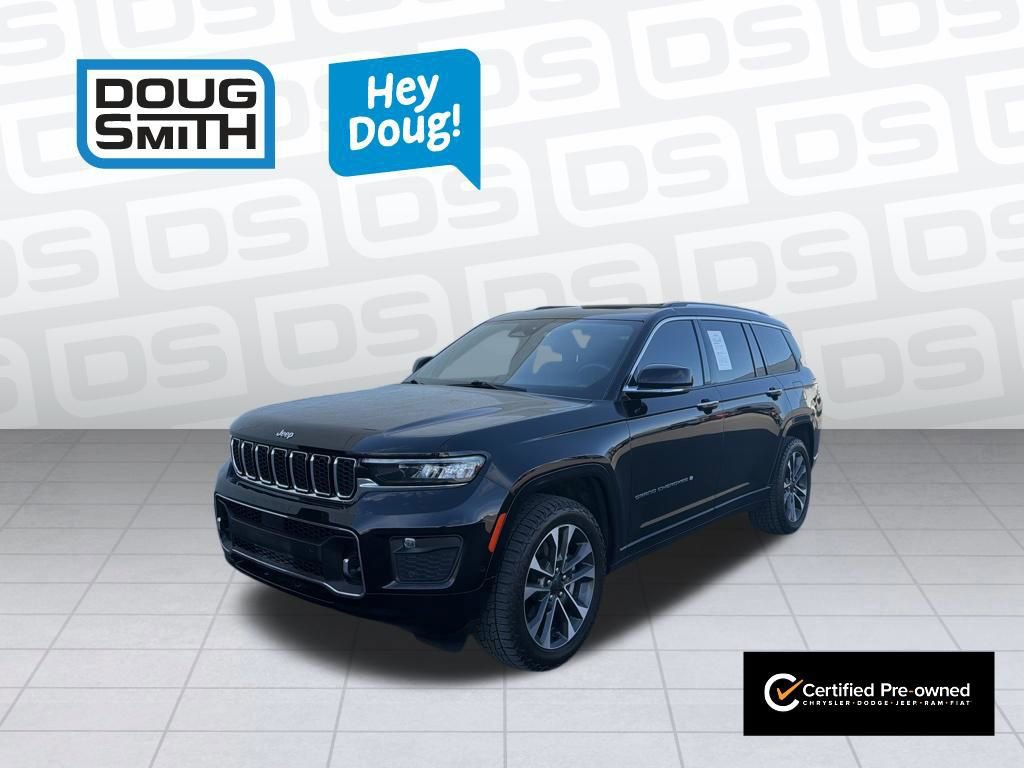 Used 2023 Jeep Grand Cherokee L Overland w/ Rear Seat Video Group I image 1