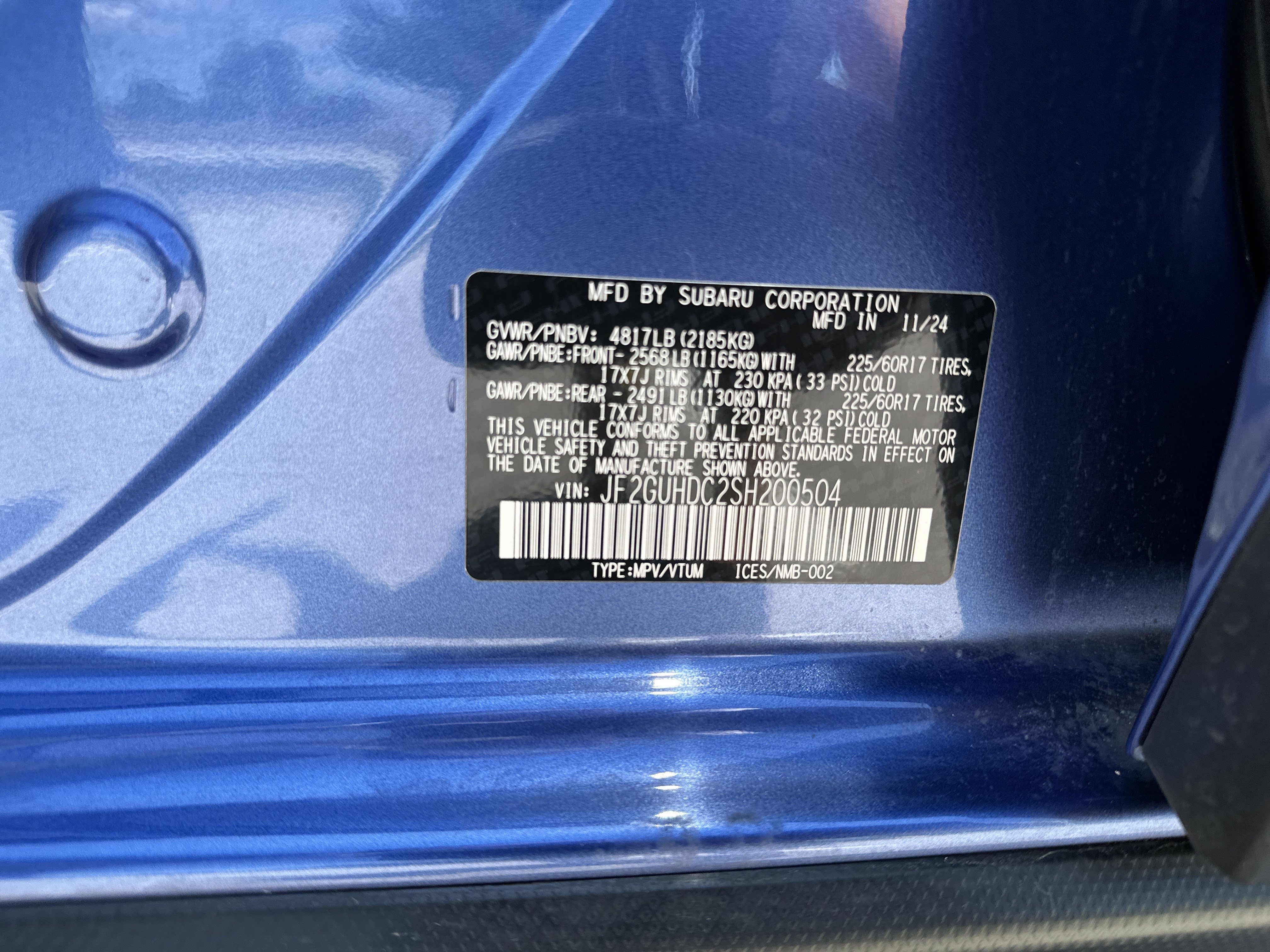 Used 2025 Subaru Crosstrek 2.5i Premium AWD/4WD image 35