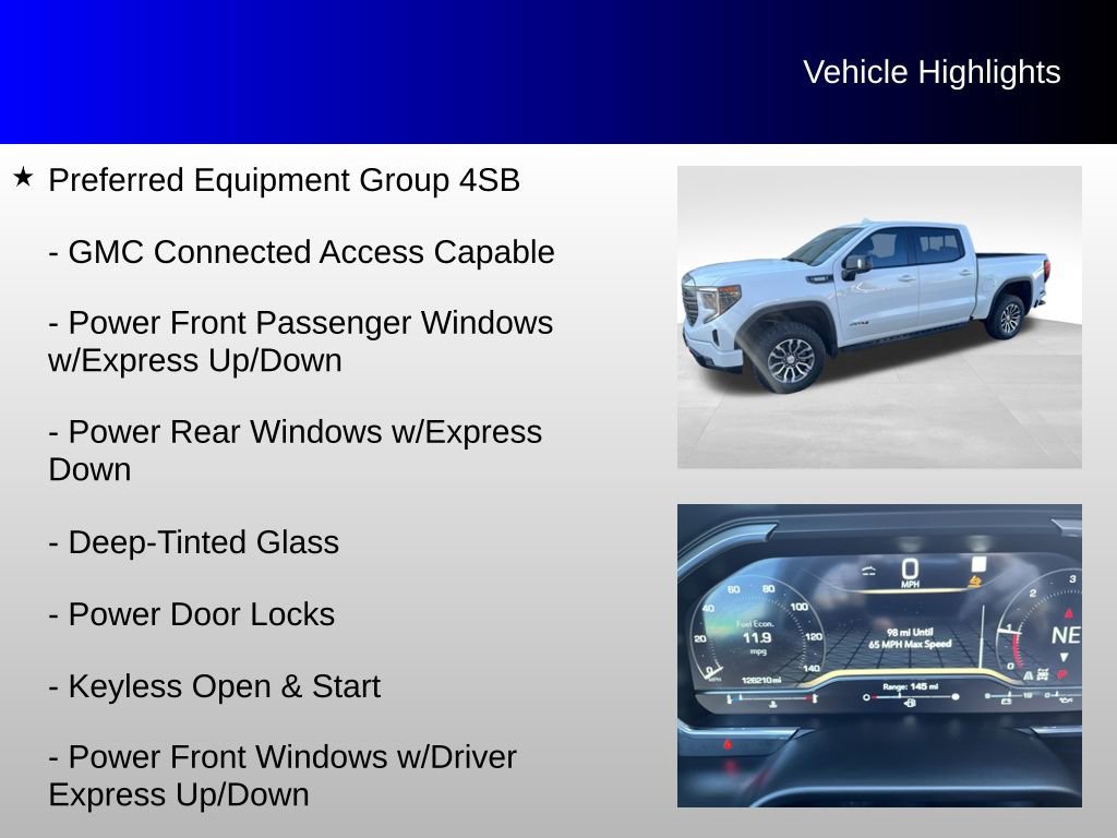 Used 2022 GMC Sierra 1500 AT4 w/ Sierra Safety Plus Package AWD/4WD image 12