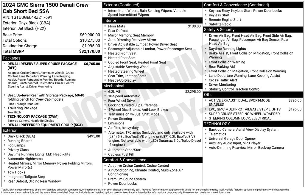 Used 2024 GMC Sierra 1500 Denali image 60