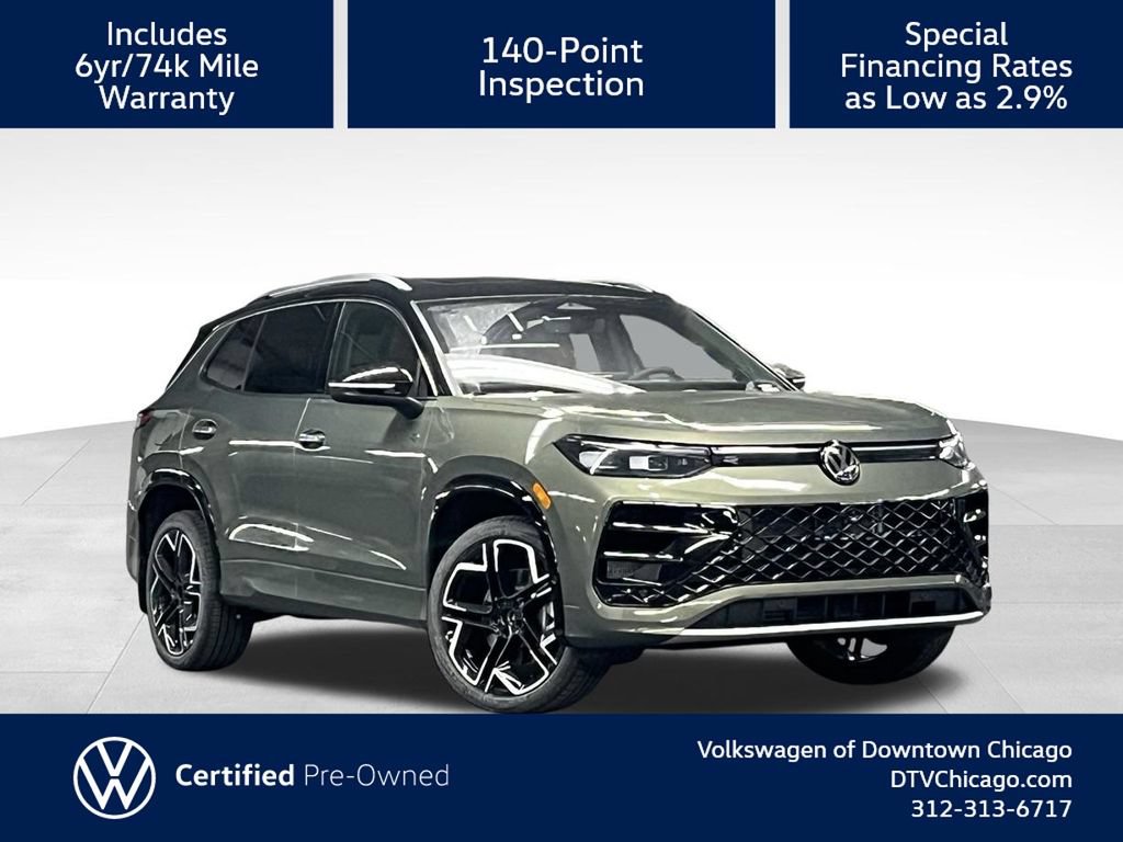 Used 2025 Volkswagen Tiguan SEL R-Line AWD/4WD image 1