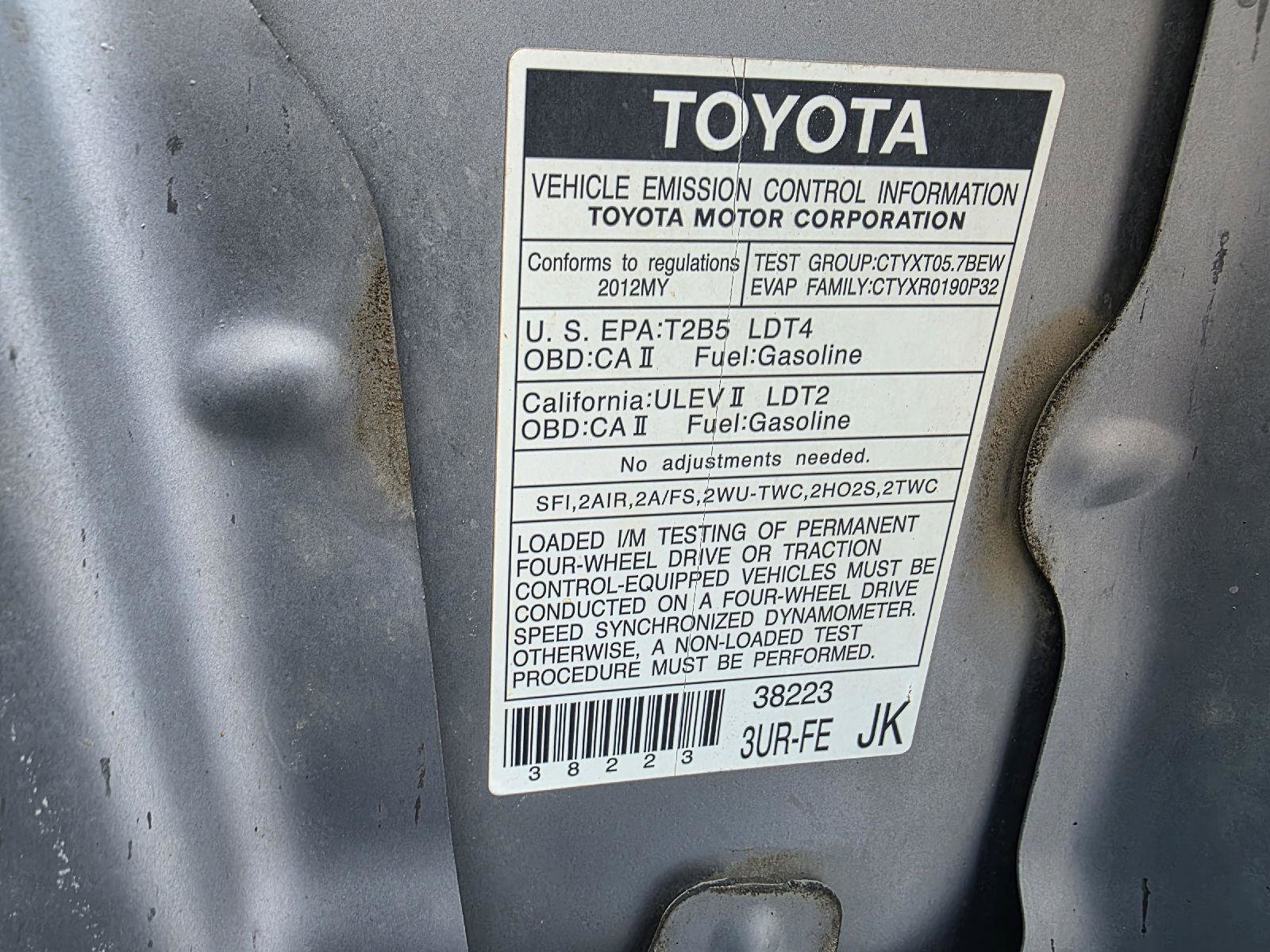 Used 2012 Toyota Tundra SR5 AWD/4WD image 14