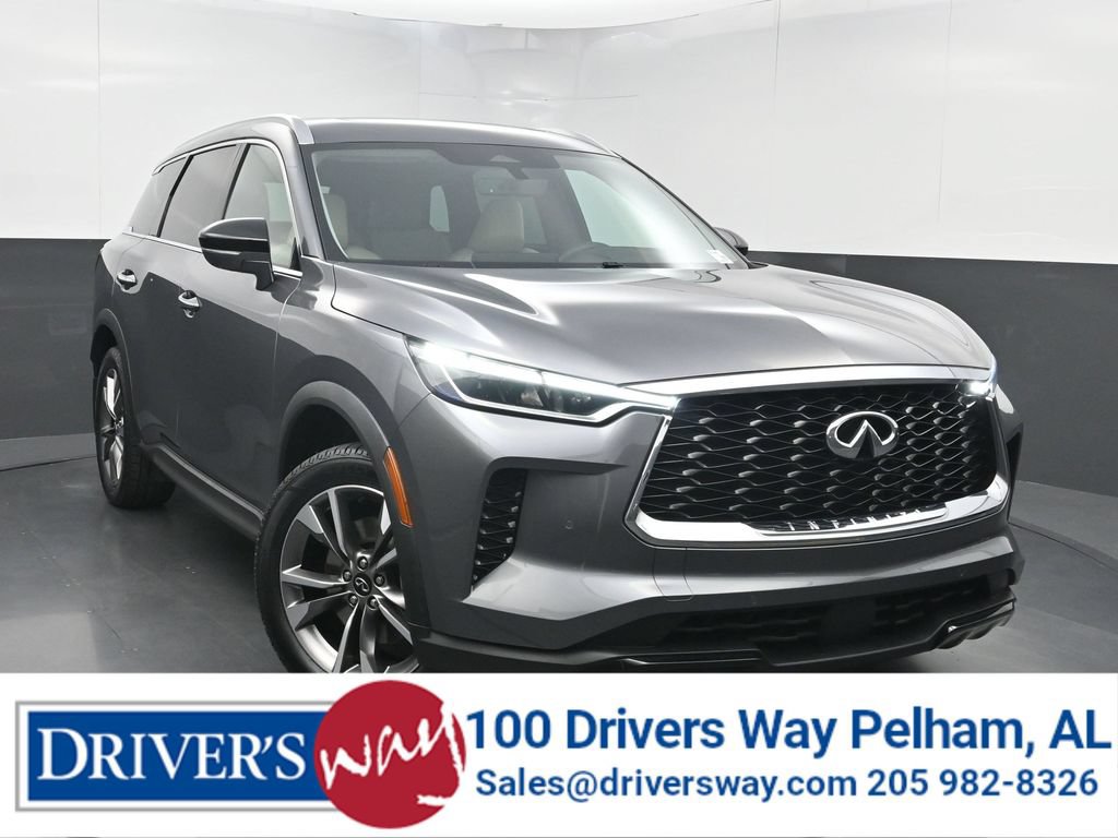 Used 2023 INFINITI QX60 Luxe w/ Cargo Package FWD image 1