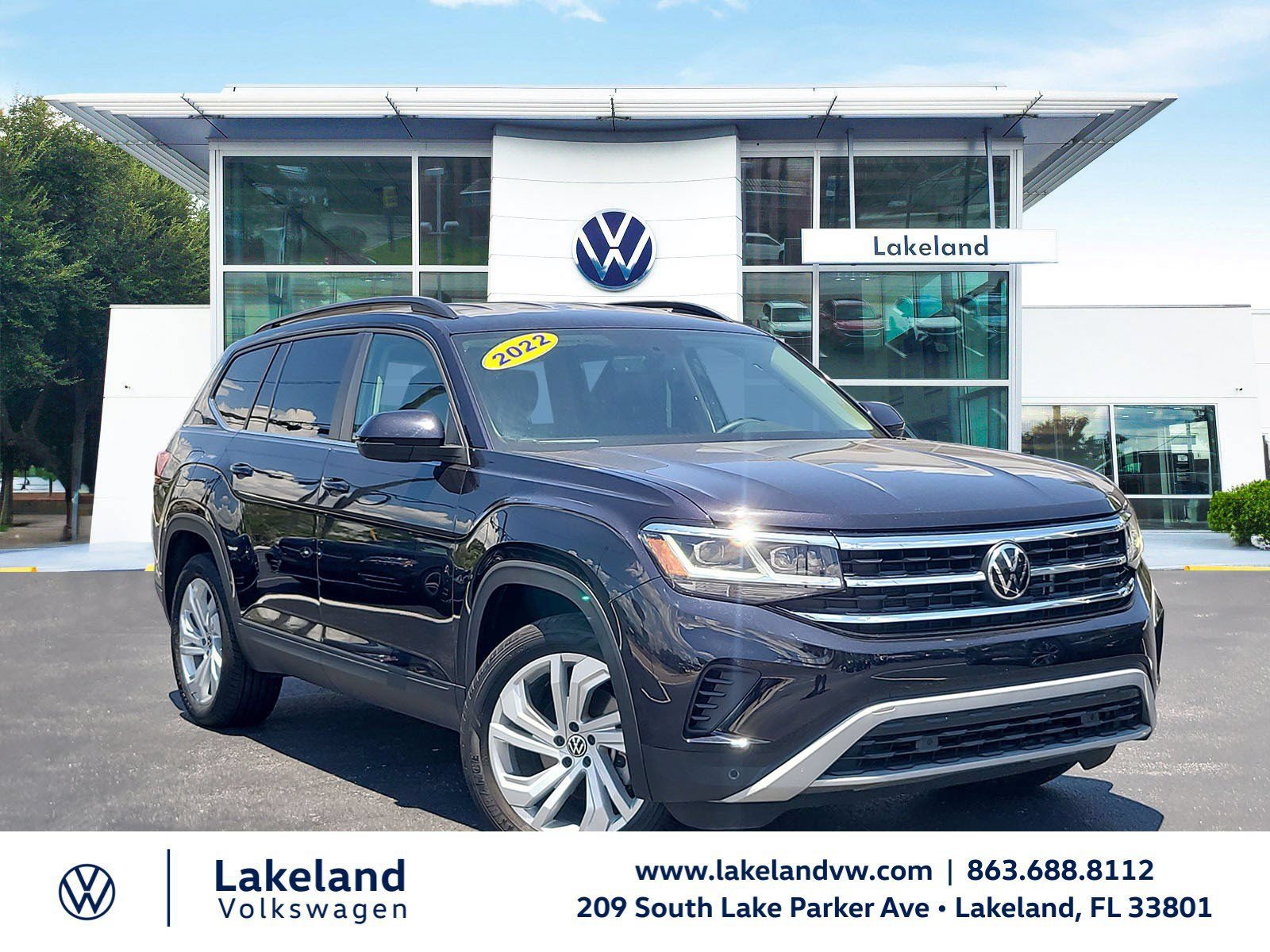 Used 2022 Volkswagen Atlas SE