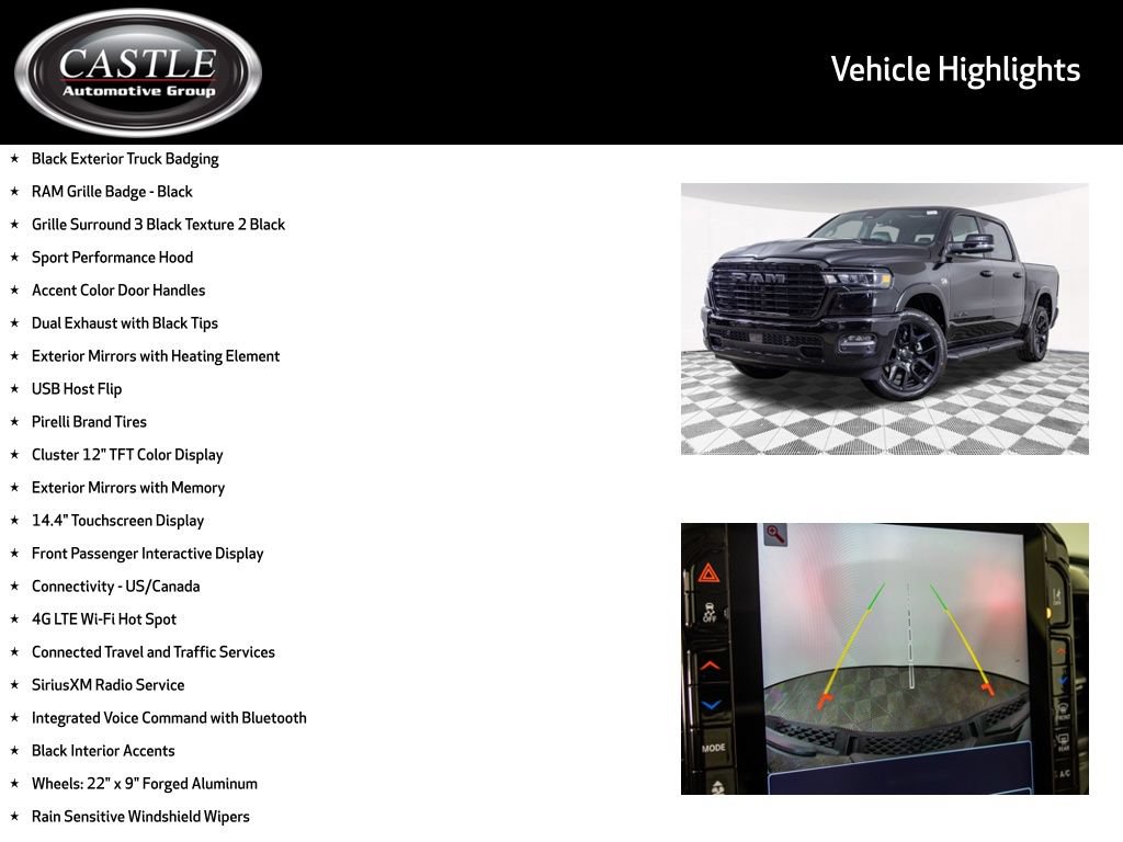 New 2026 RAM 1500 Laramie w/ Night Edition AWD/4WD image 15