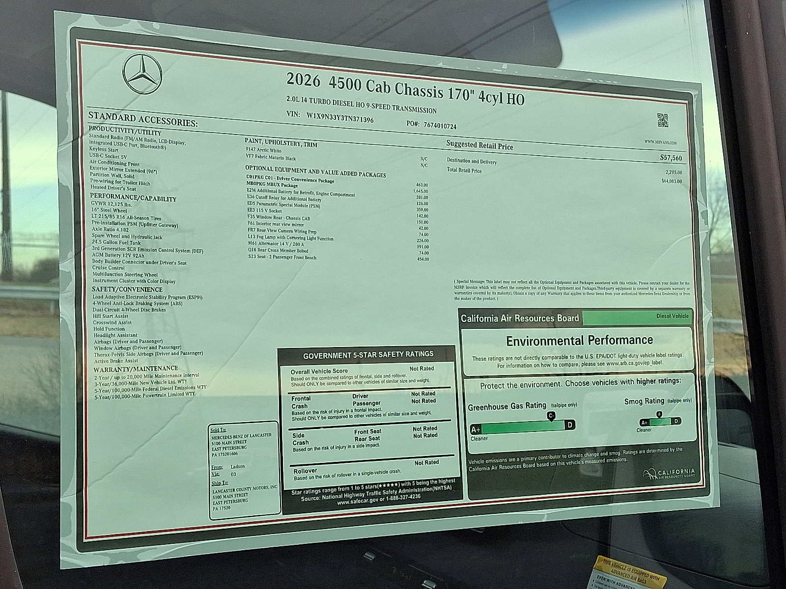 New 2026 Mercedes-Benz Sprinter 4500 image 22
